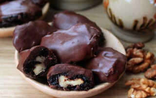 Как сделать чернослив в шоколаде (конфеты в домашних условиях)