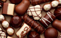 Сколько калорий содержится в одной шоколадной конфете (в 1 шт.)