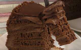 Как приготовить шоколадный торт на сковороде (рецепт с фото)
