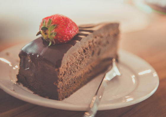 Постный шоколадный торт