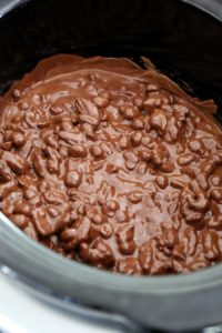 Горячий шоколад с орехами