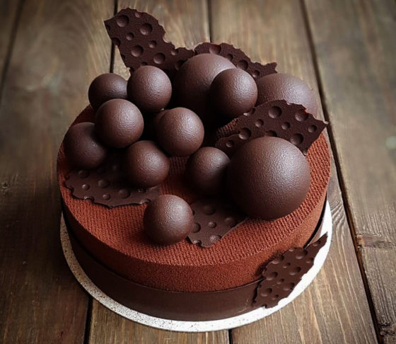 Как сделать шоколадные шары для торта